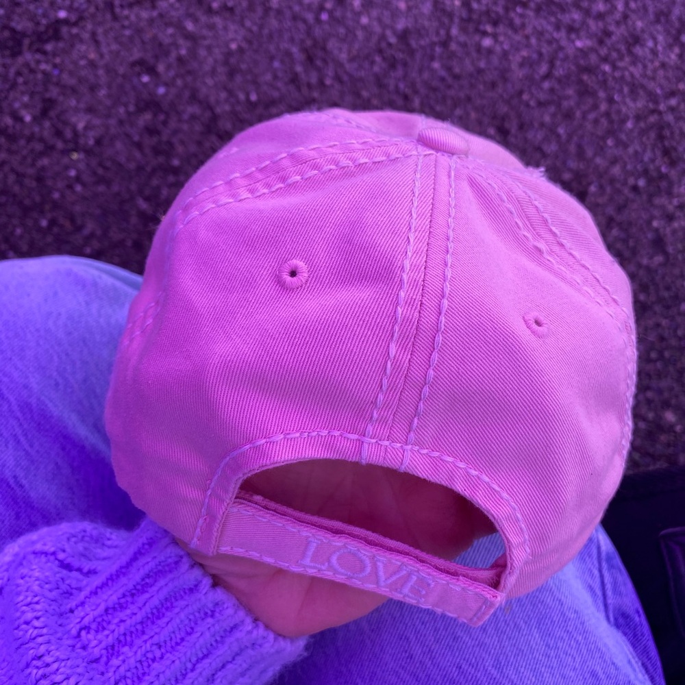 KBETHOS Pink Cap with Embroidered Message - Picture 6 of 11